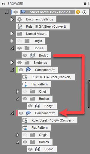 convert solid to sheet metal fusion 360|autocad fusion convert to sheet metal.